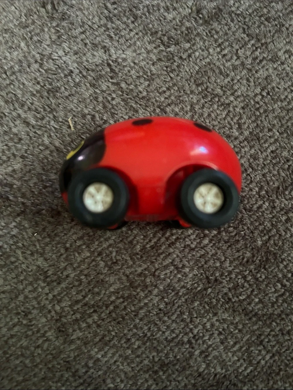 Vintage Tonka Lady Bug Red Plastic Die Cast Toy Car Vehicle